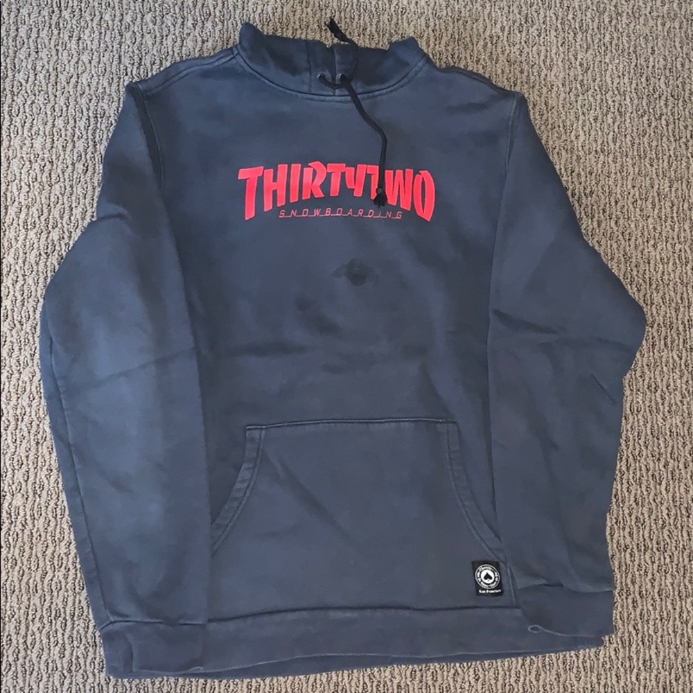Vintage Thrasher 32 Snowboarding hoodie